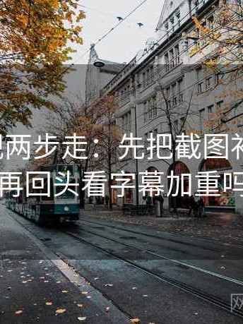 柚子影视两步走：先把截图补上下文，再回头看字幕加重吗